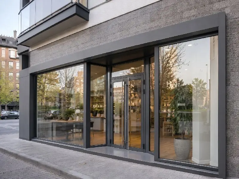 Carpinter&iacute;a de aluminio para locales comerciales en Barcelona &mdash; Cristaler&iacute;a Barcelona