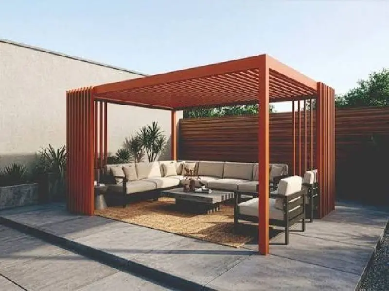 P&eacute;rgola bioclim&aacute;tica lamas motorizadas Sarri&agrave; Barcelona