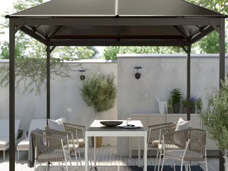 Instalaci&oacute;n toldo Ikea Horta Barcelona